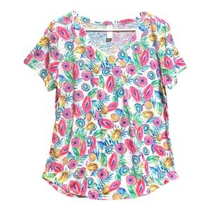 Colorful Cool Breezy Teezer Tee M